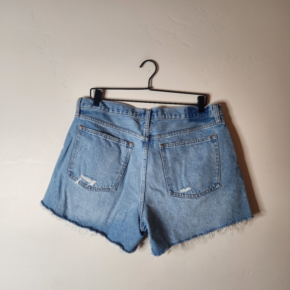 Abercrombie & Fitch Curve Love The Boyfriend Short Mid Rise Size 32/14 - Picture 3 of 6